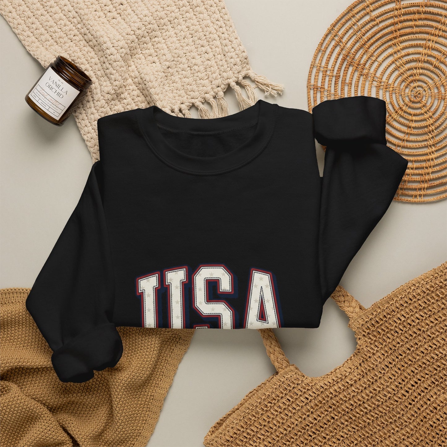 USA 1776-2026 Semiquincentennial Crewneck Sweatshirt | 250th 4th of July