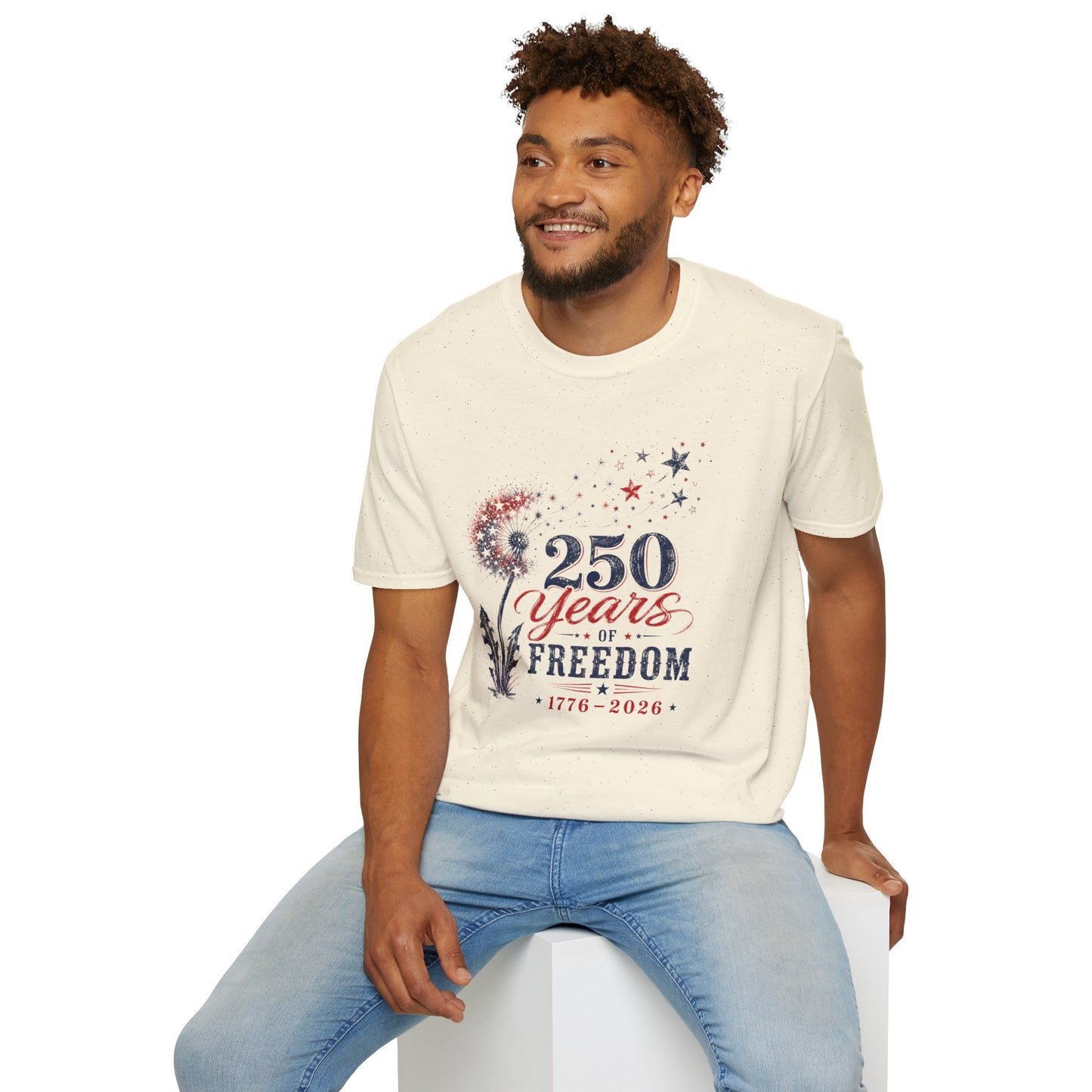 250 Years of Freedom T-Shirt — Patriotic 1776–2026 Celebration Tee