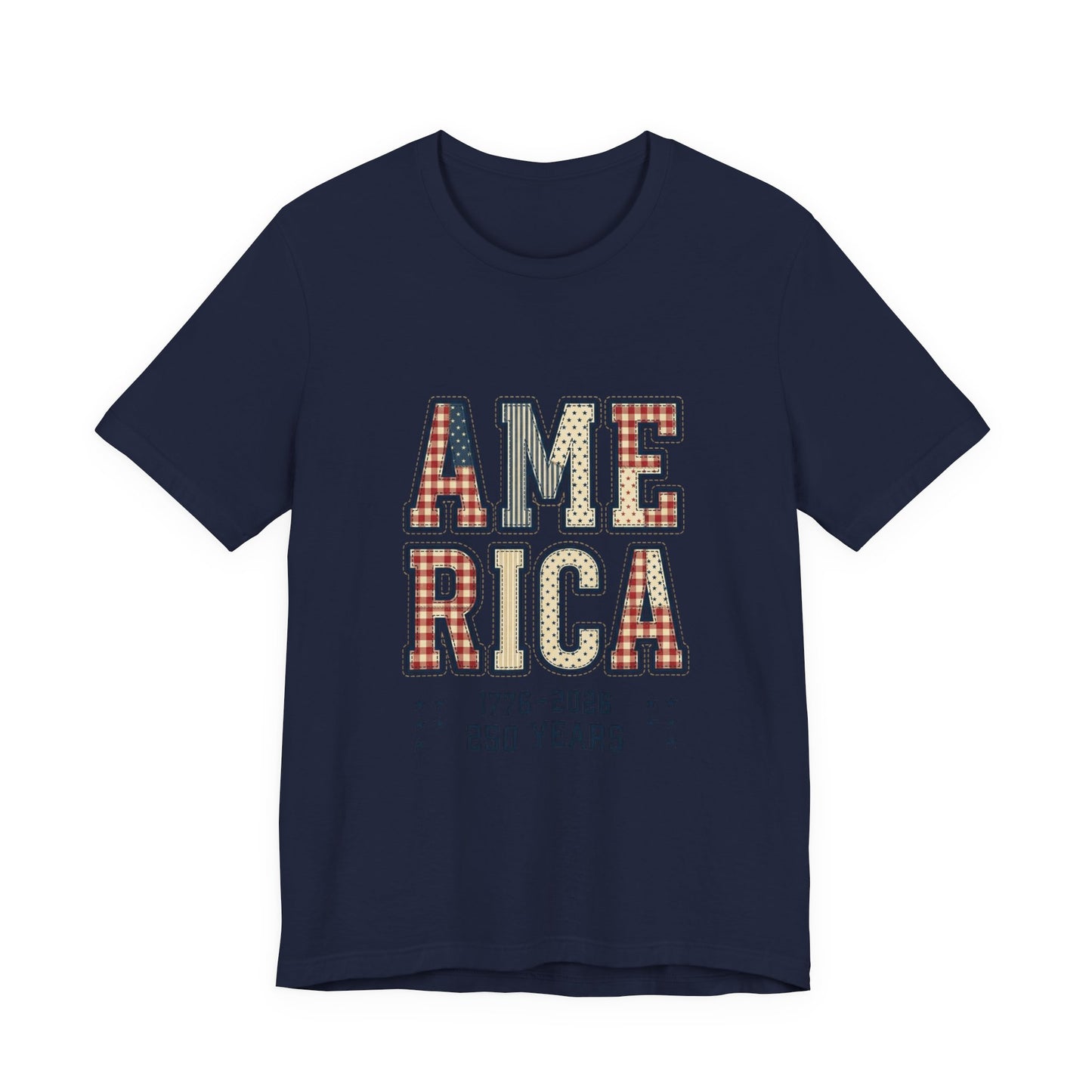 250 Years America 1776-2026 Tee | 4th of July Patriotic Anniversary
