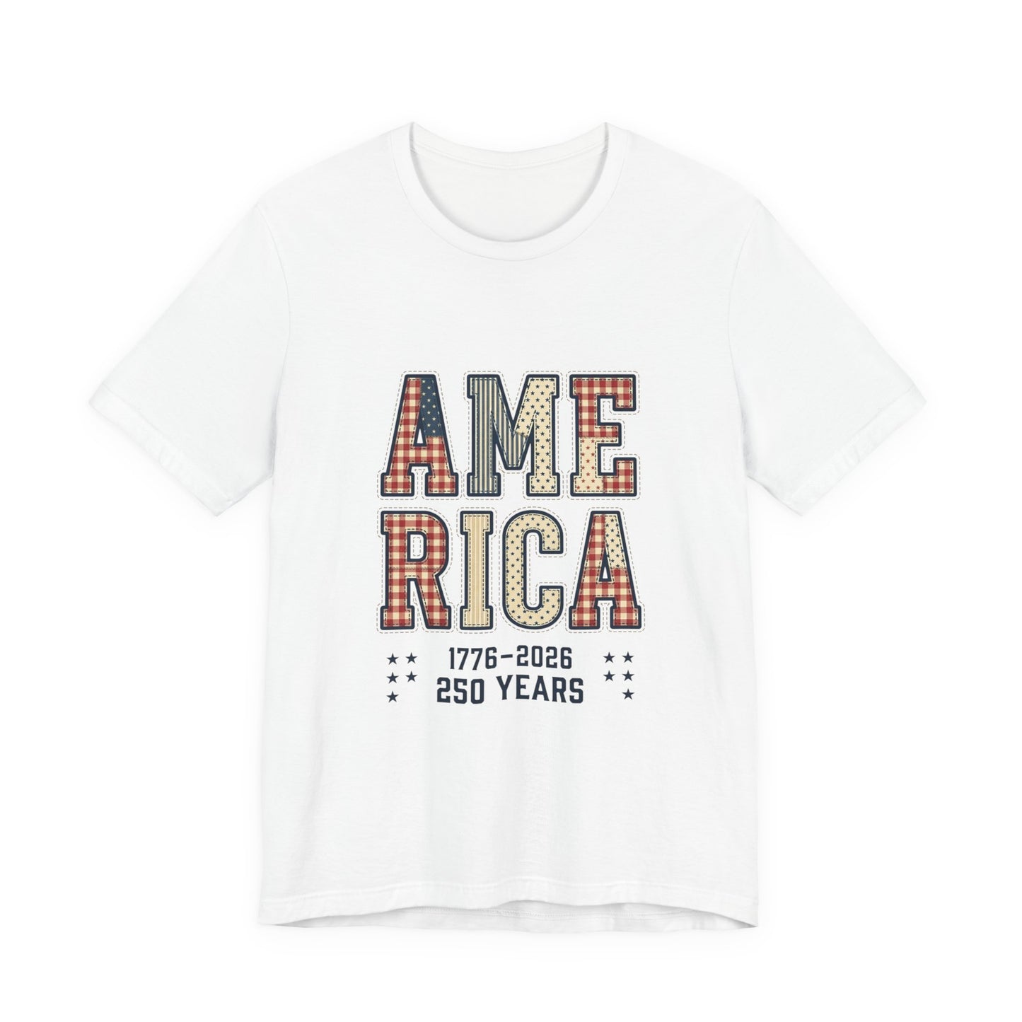 250 Years America 1776-2026 Tee | 4th of July Patriotic Anniversary