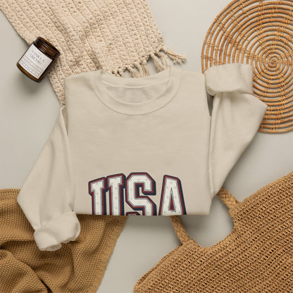 USA 1776-2026 Semiquincentennial Crewneck Sweatshirt | 250th 4th of July