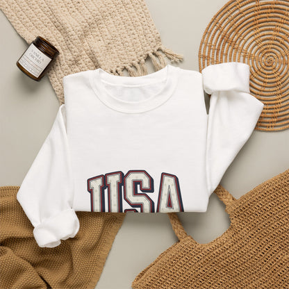 USA 1776-2026 Semiquincentennial Crewneck Sweatshirt | 250th 4th of July