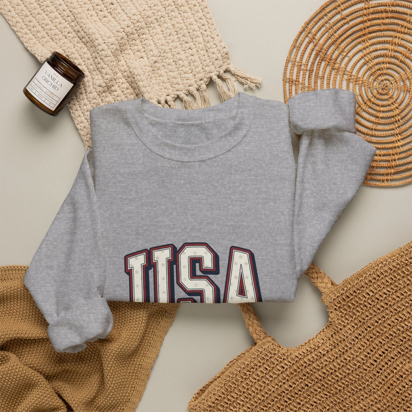 USA 1776-2026 Semiquincentennial Crewneck Sweatshirt | 250th 4th of July
