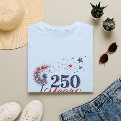 250 Years of Freedom T-Shirt — Patriotic 1776–2026 Celebration Tee