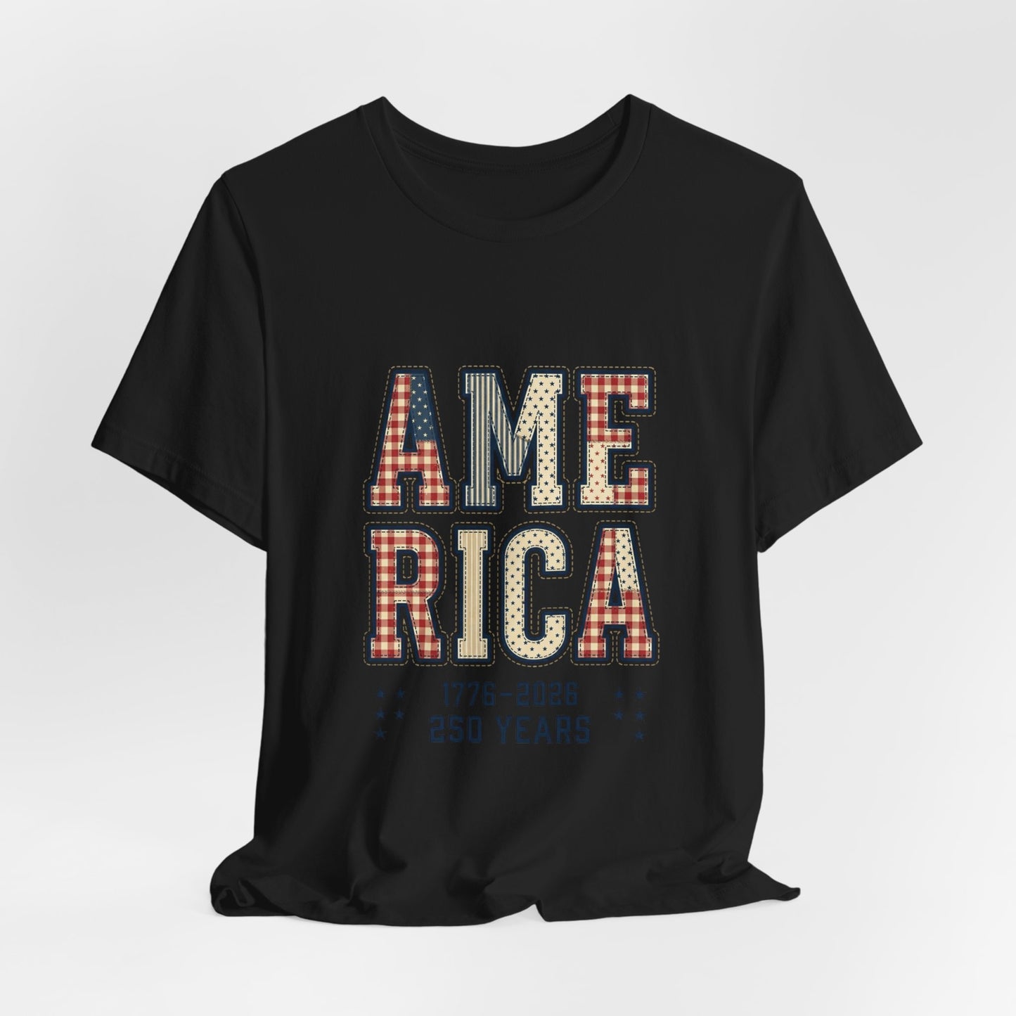 250 Years America 1776-2026 Tee | 4th of July Patriotic Anniversary