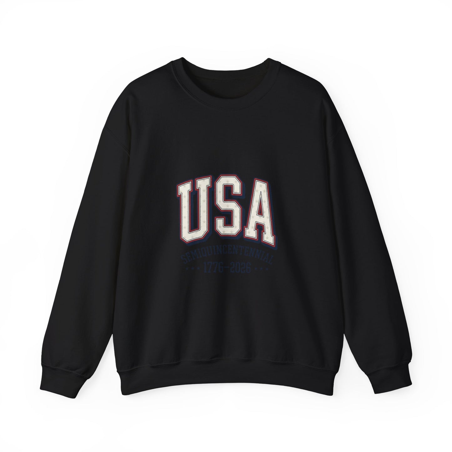 USA 1776-2026 Semiquincentennial Crewneck Sweatshirt | 250th 4th of July