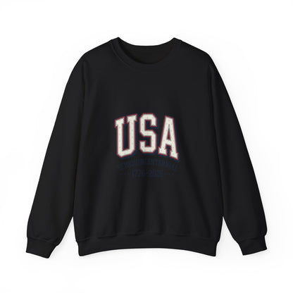 USA 1776-2026 Semiquincentennial Crewneck Sweatshirt | 250th 4th of July
