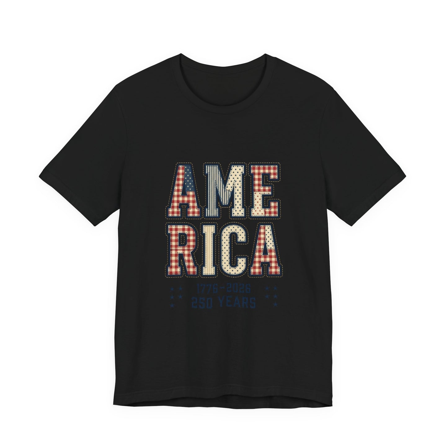 250 Years America 1776-2026 Tee | 4th of July Patriotic Anniversary