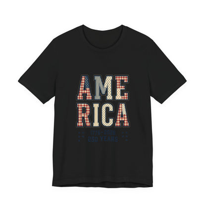 250 Years America 1776-2026 Tee | 4th of July Patriotic Anniversary