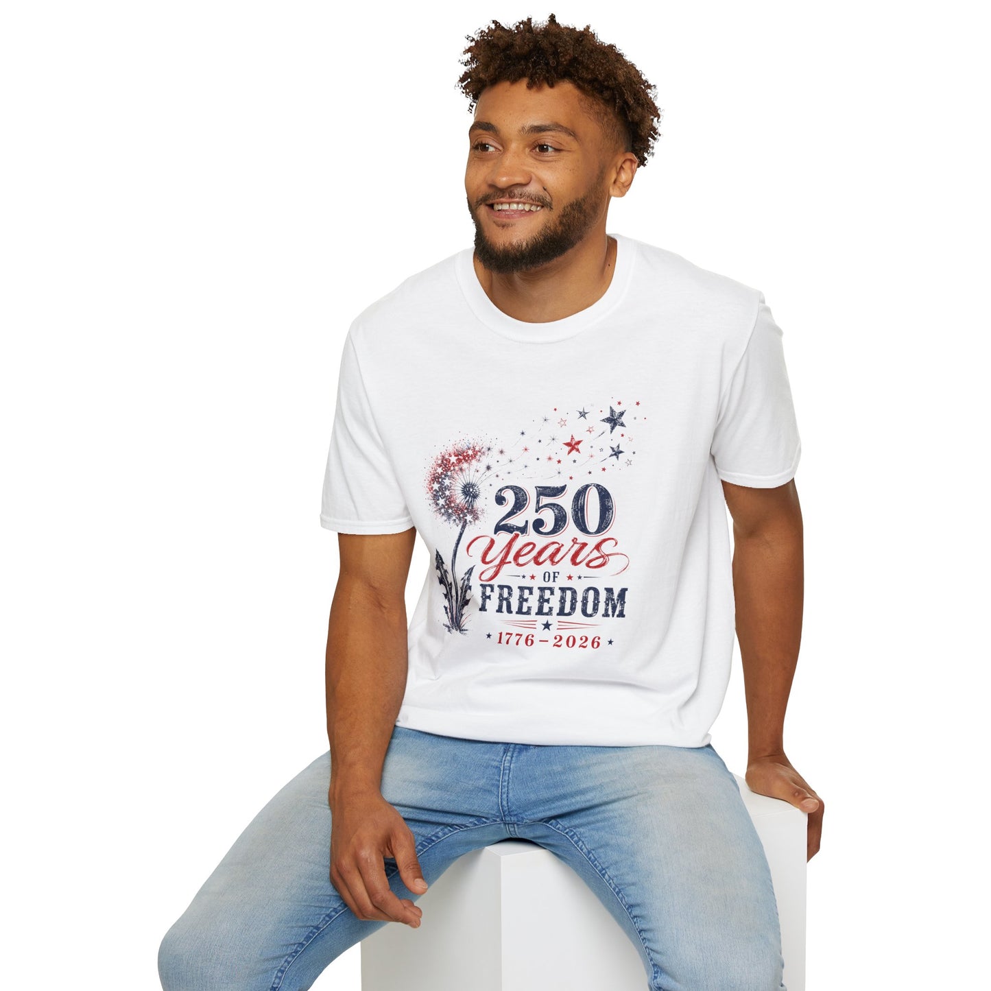 250 Years of Freedom T-Shirt — Patriotic 1776–2026 Celebration Tee